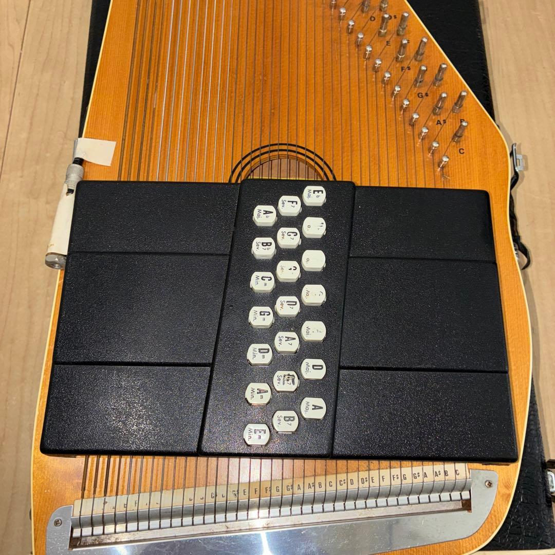 ピックアップ搭載！　希少　オートハープ　オスカーシュミット　ヴィンテージ