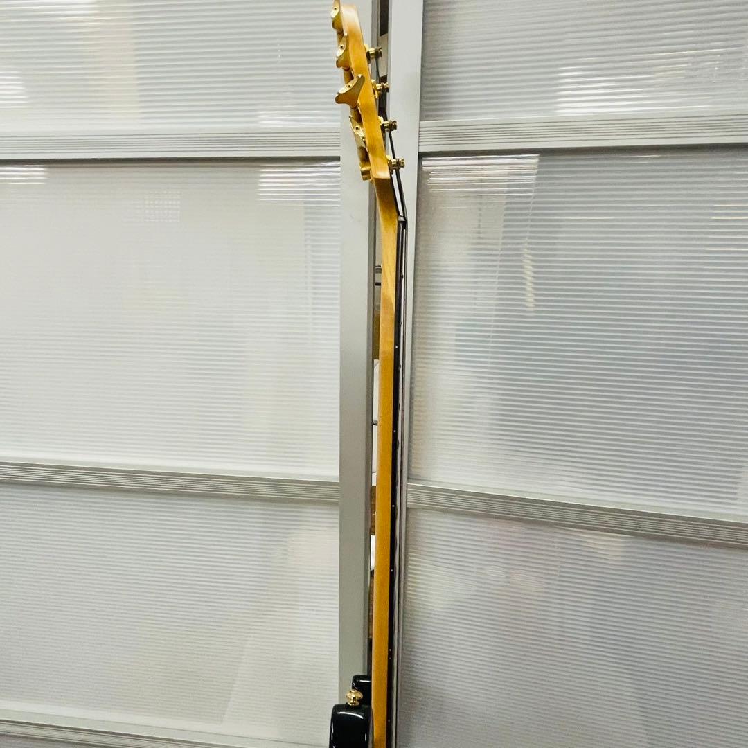 アリアプロ2 エレキベース 4弦 ブラック/レッドグラデーション