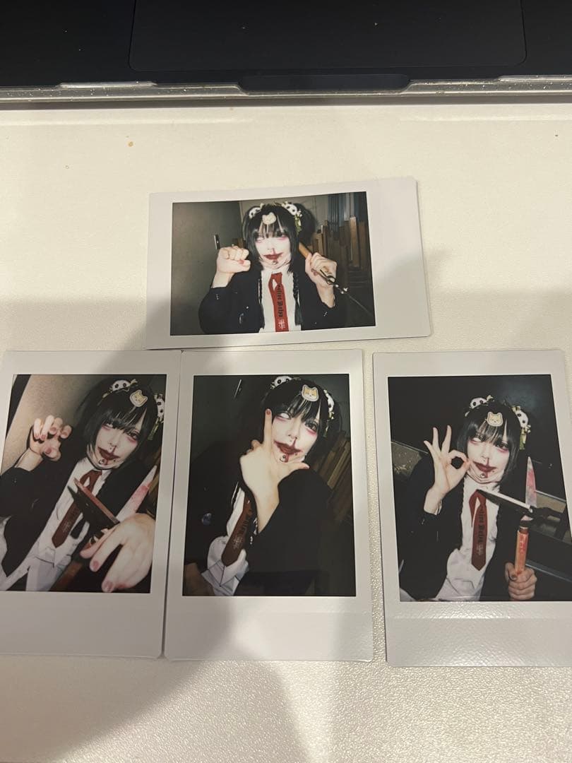 タイムセール✨11/18 鮮血A子ちゃん　ひろくんチェキ4枚セット