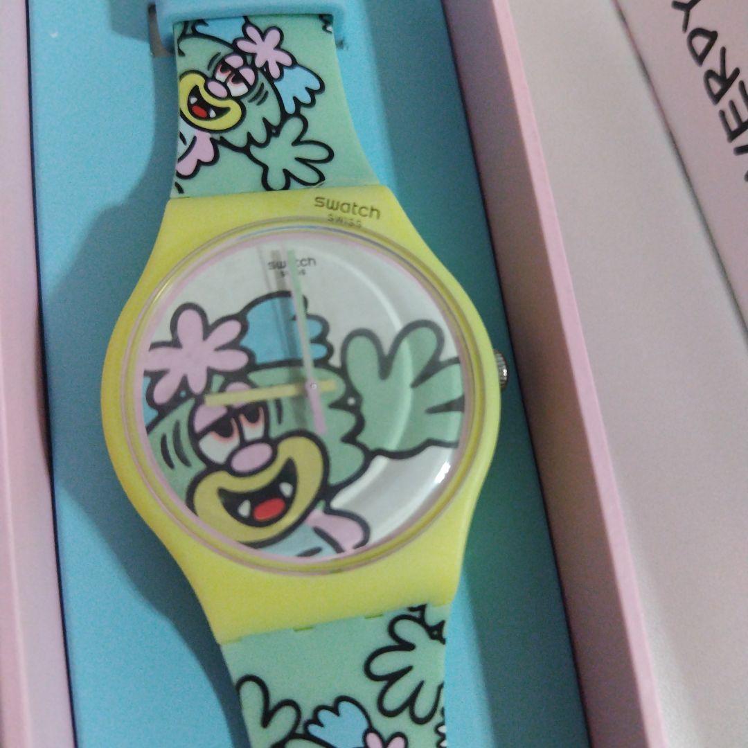 【新品未使用】Swatch x VERDY コラボ腕時計
