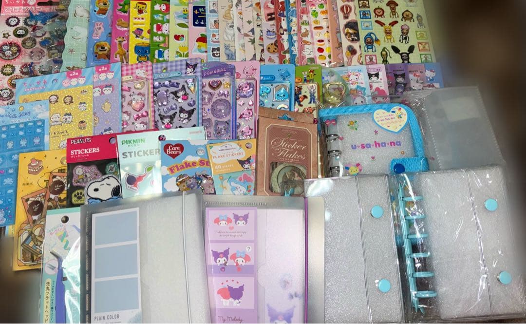 さ*ぼ様 シール、シール帳まとめ売り/ボンボンドロップあり