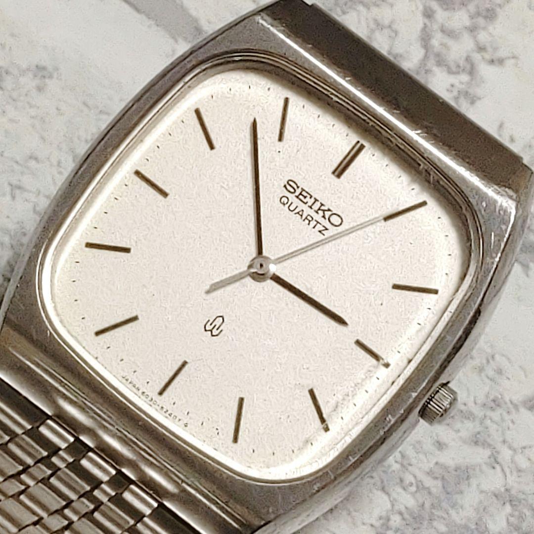 ヴィンテージ　男女兼用 セイコー　シャリオ　クォーツ腕時計　シルバー　稼働品