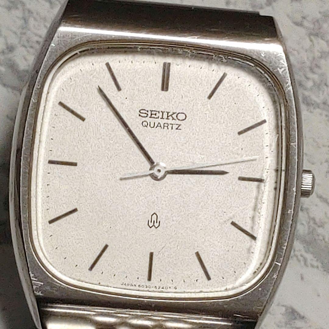 ヴィンテージ　男女兼用 セイコー　シャリオ　クォーツ腕時計　シルバー　稼働品