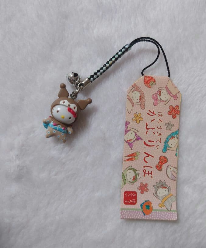キティ☆クロミ☆かぶりんぼ☆ストラップ☆サンリオ