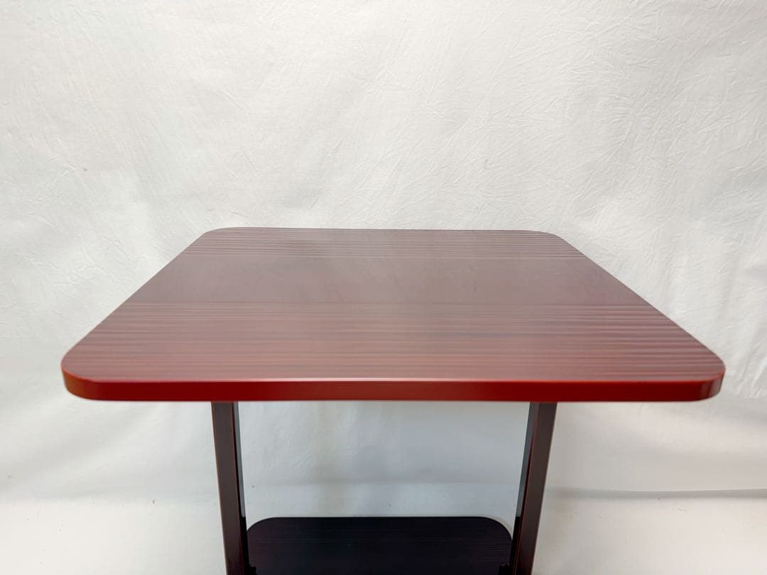 未使用 茶道具 佐々木宗章作 即中斎好 溜塗 小四方棚 組み立式 共箱