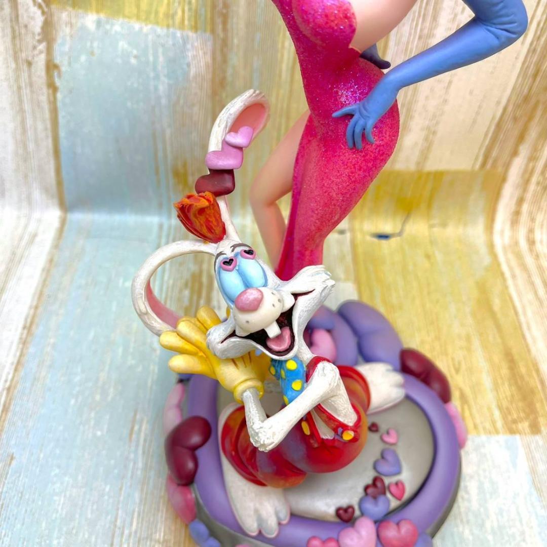 限定品 ★ロジャーラビット トゥーンタウン ジェシカ スタチュー フィギュア