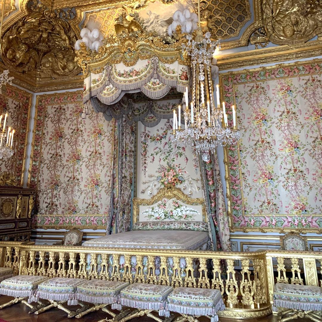 【現品限り】ヴェルサイユ宮殿　マリーアントワネットの寝室の特大額縁
