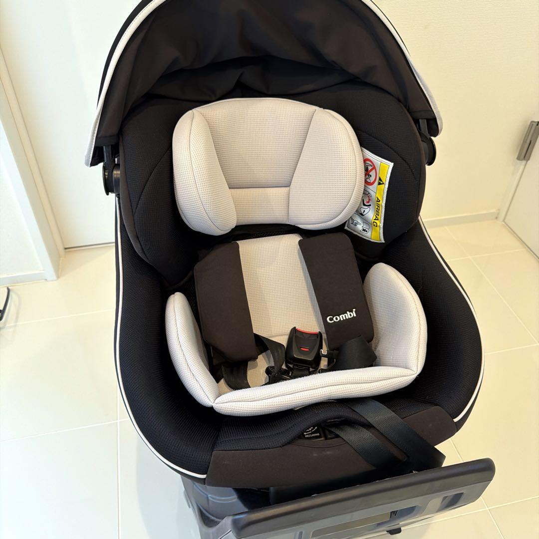 美品 Combi クルムーヴ スマート ISOFIX エッグショック