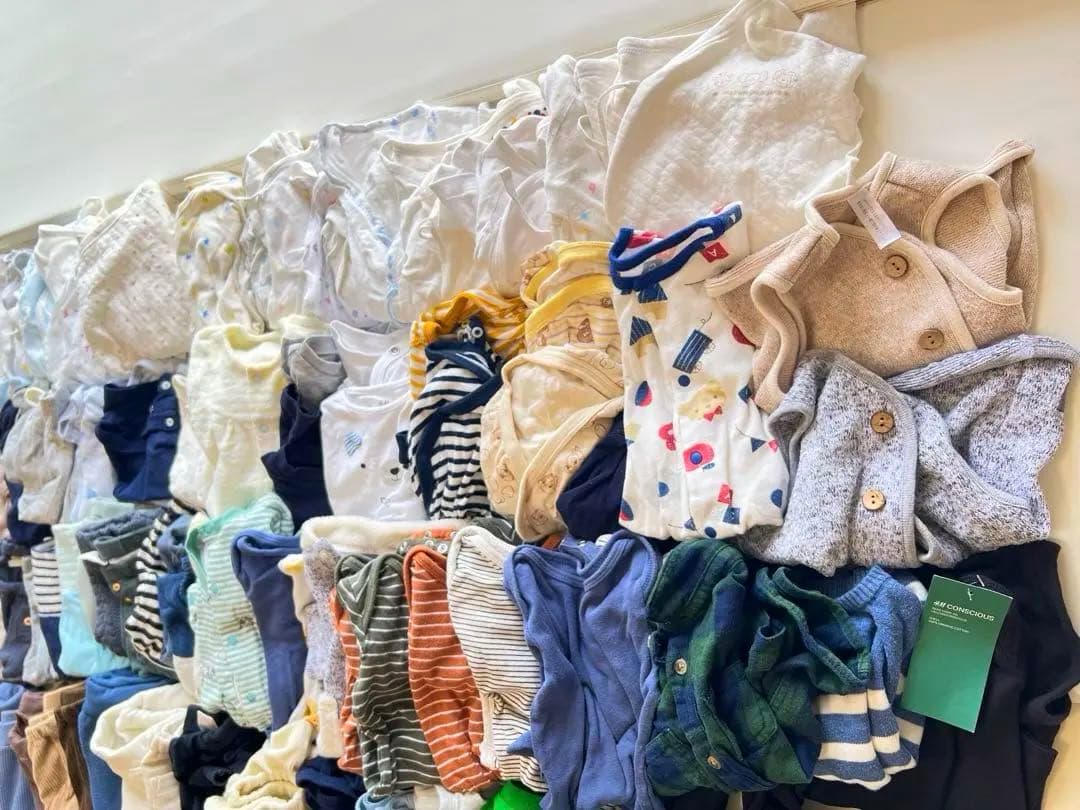 【160着以上！】子ども服まとめ売り 男の子 オールシーズン 新生児～90サイズ