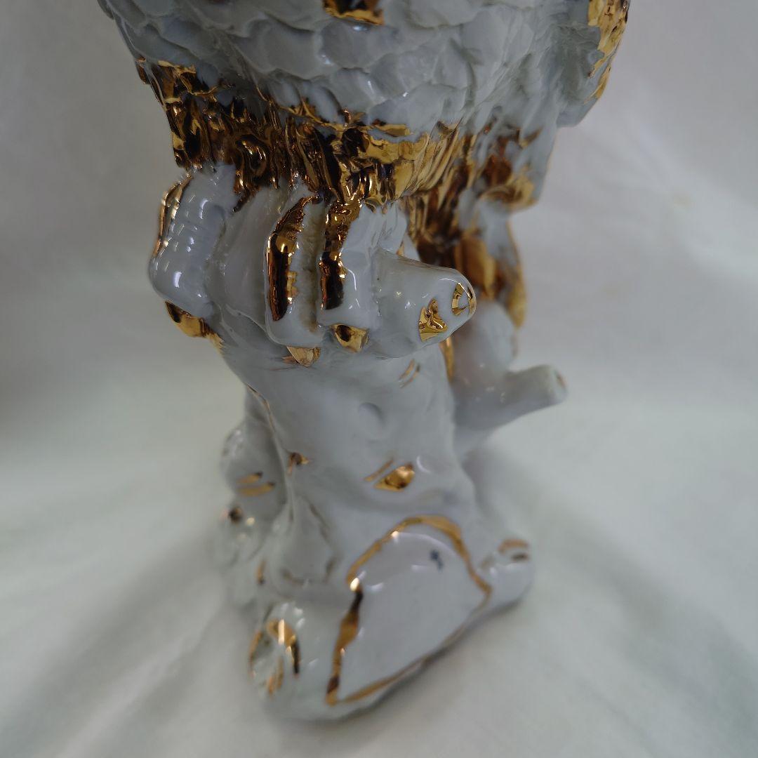 スワロフスキー オウム 置き物 イタリア製