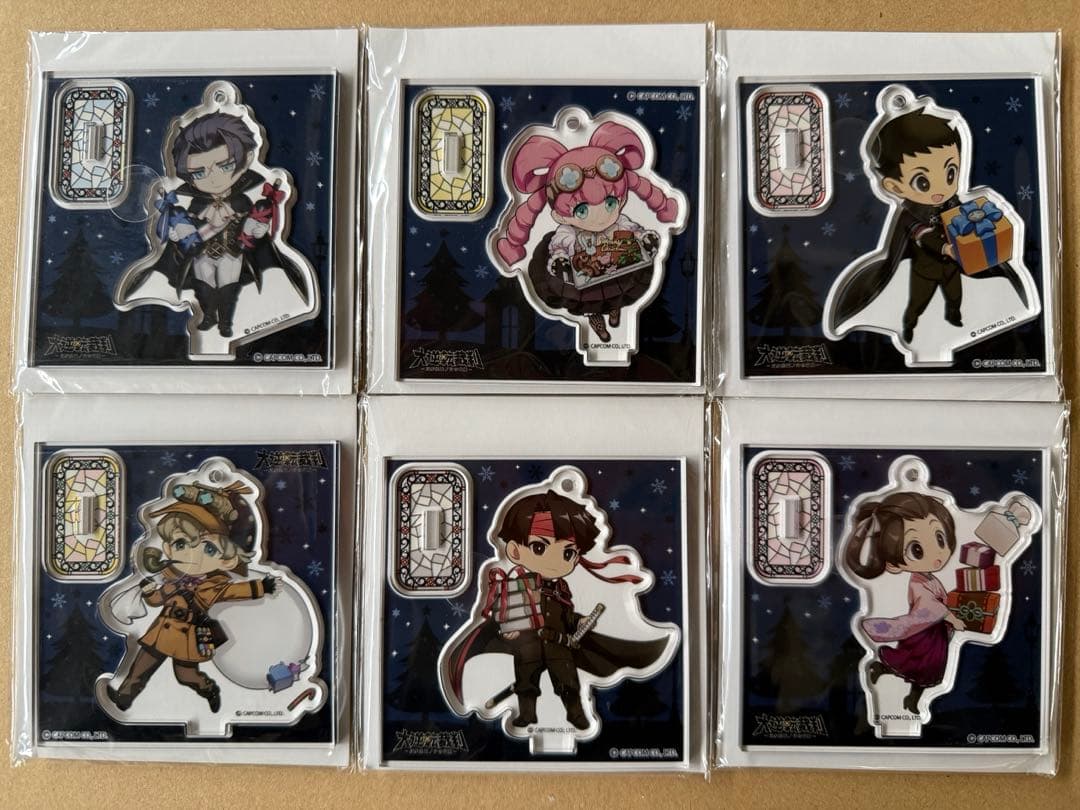 大逆転裁判 アトフェス アクリルスタンド 6種セット