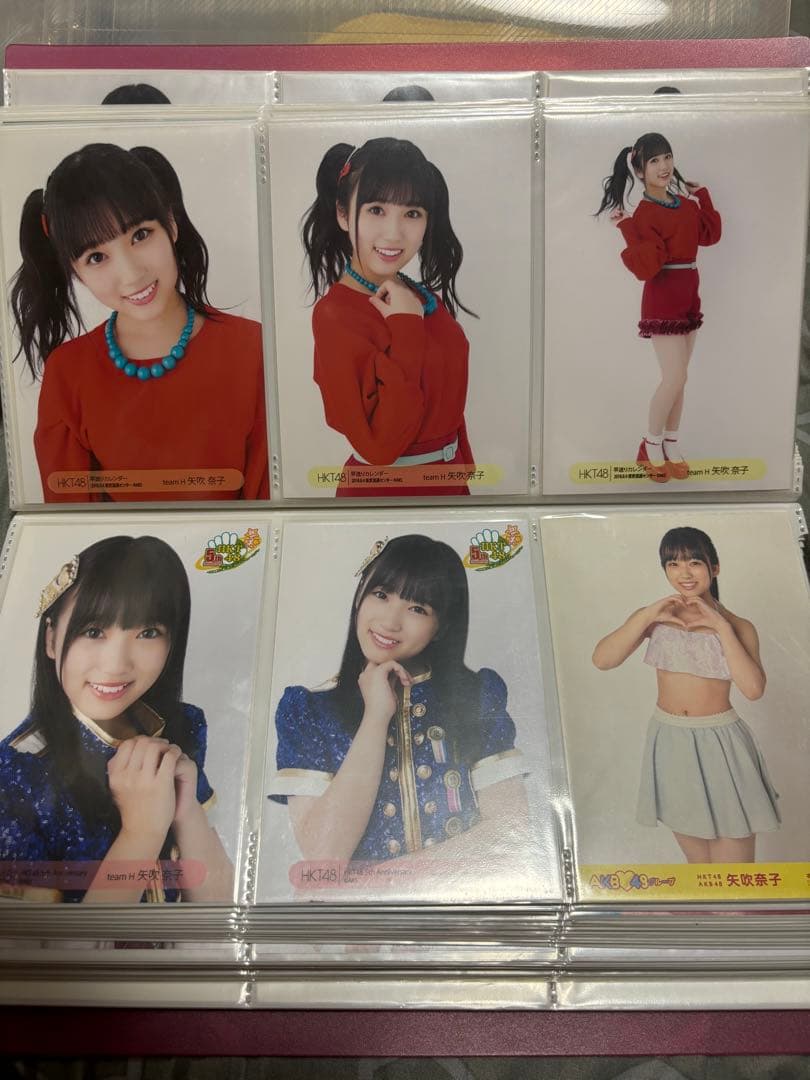 矢吹奈子　生写真②(別出品で続きあります)