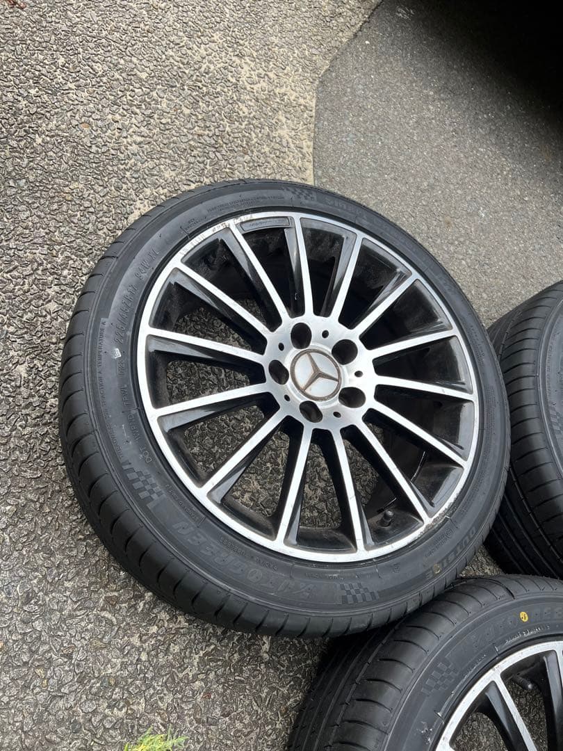 ベンツ B180 純正ホイール タイヤ新品 225/45R17 PCD112