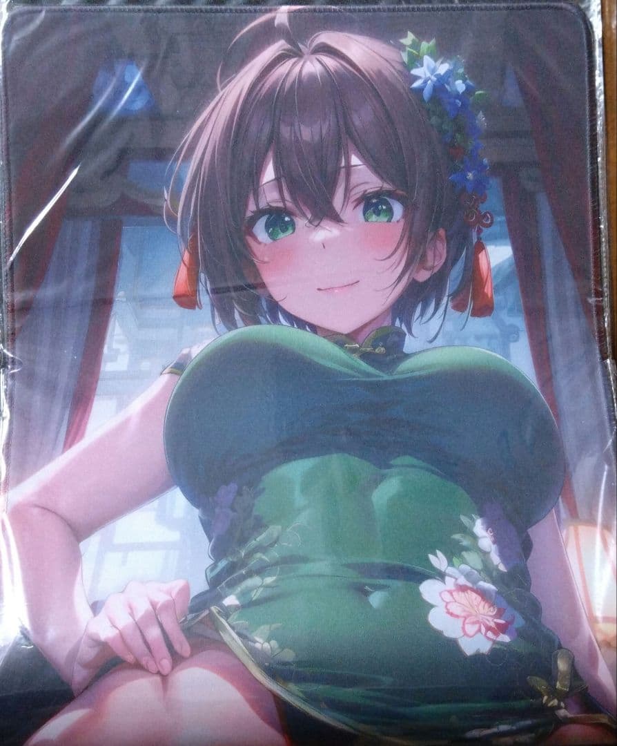プレイマット　ラバーマット　A４マット　同人　美少女
