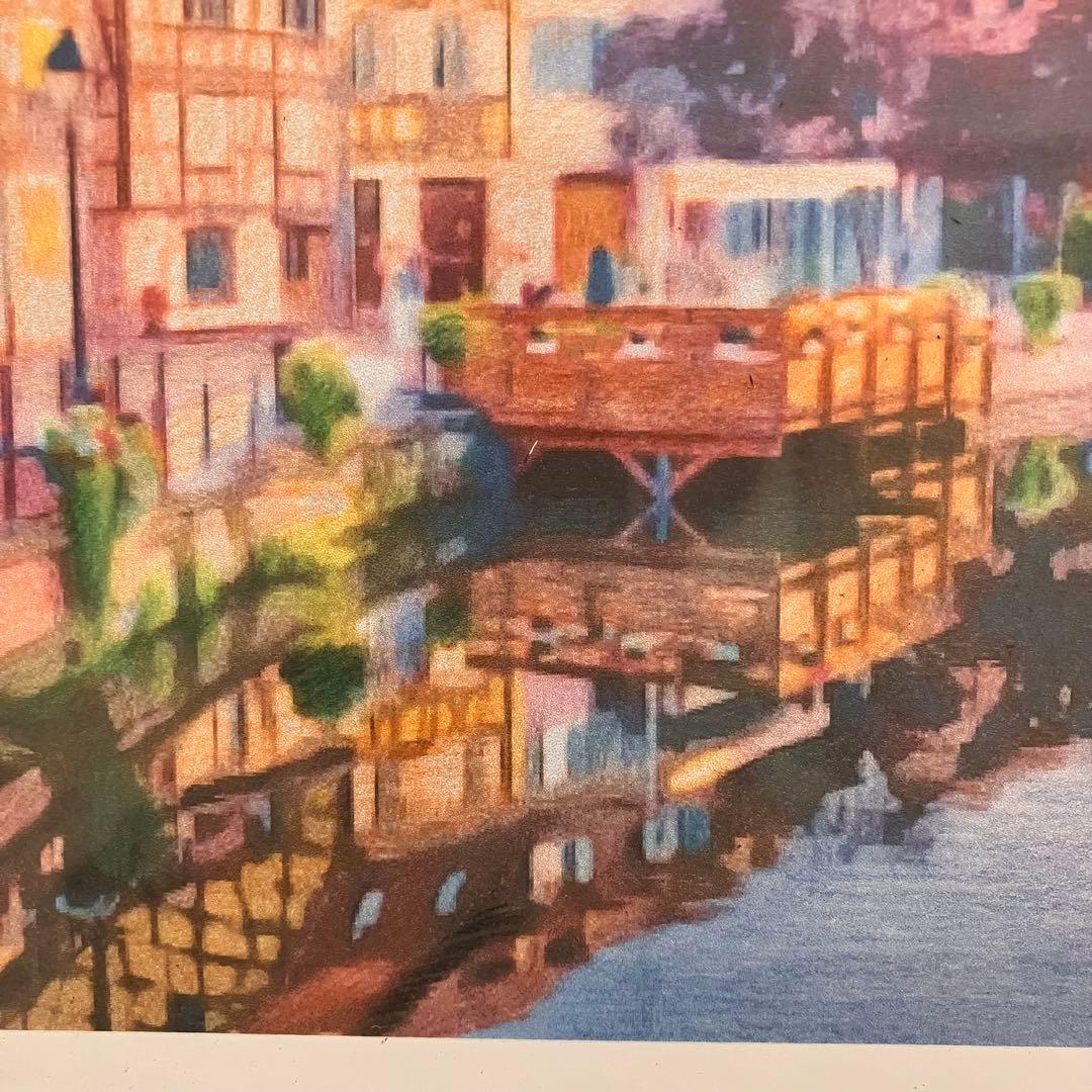 ジブリアート11魔女の宅急便より「GOT LAND」32.7㎝×24.0㎝額装品