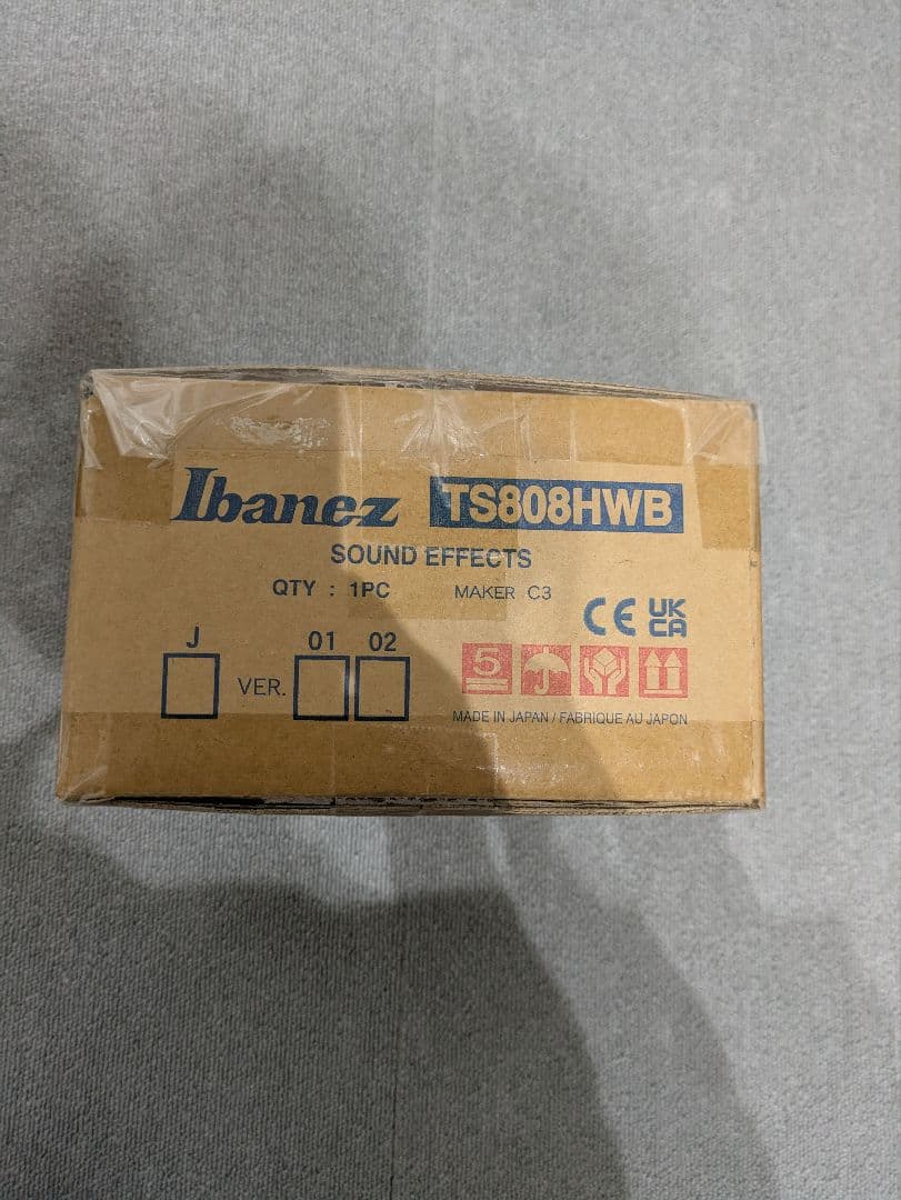 ギター tube screamer ts808hw