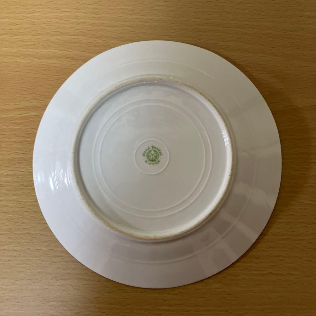3. オールドノリタケ、M Nippon印　ボウル、ソーサー、スプーンのトリオ