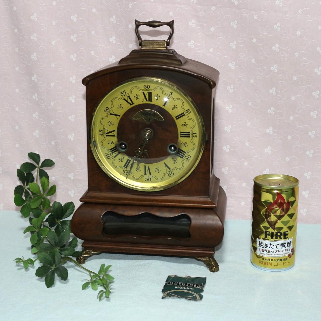 可動品 小型 WARMINK ワルミンク WUBA ウーバ 置時計 オランダ