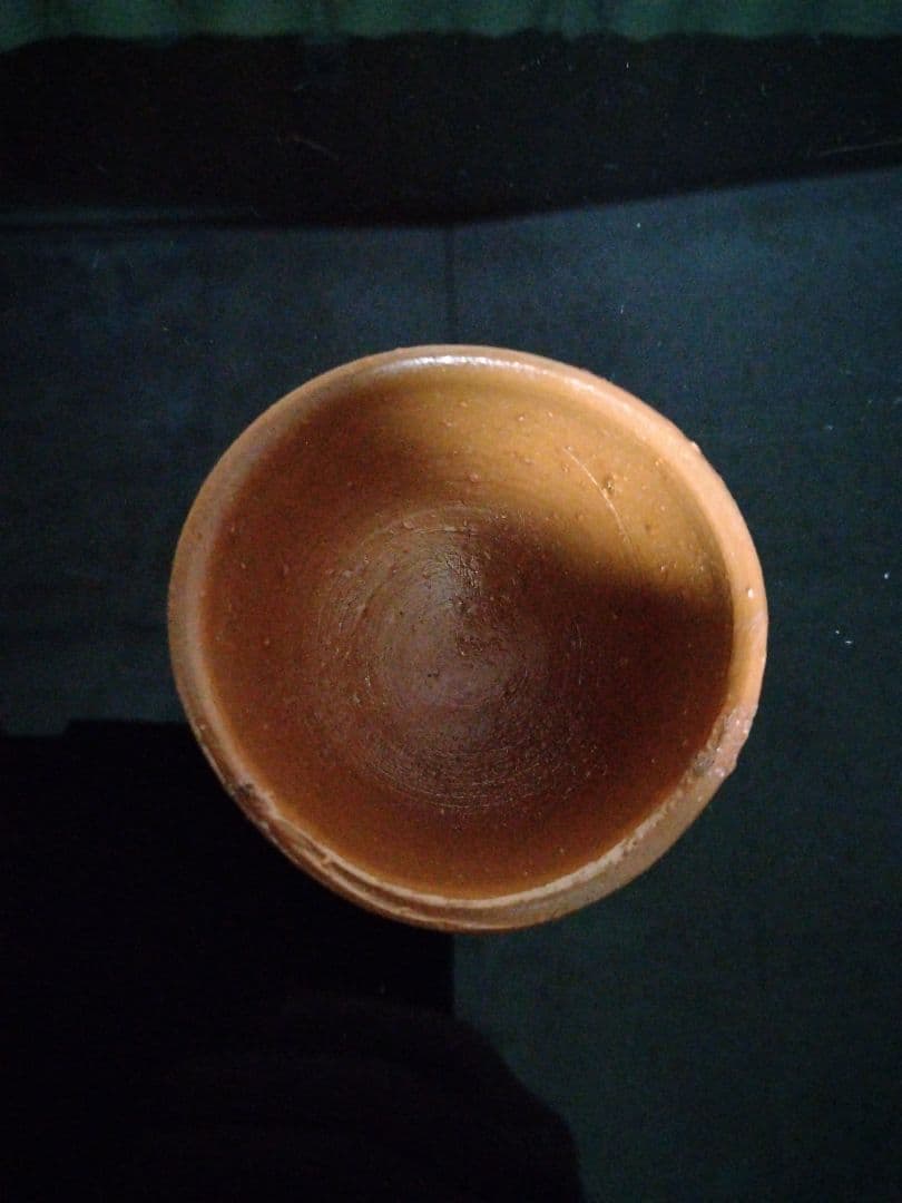 【備前焼 ぐい呑①】人間国宝 藤原 啓 ( 送料無料！)