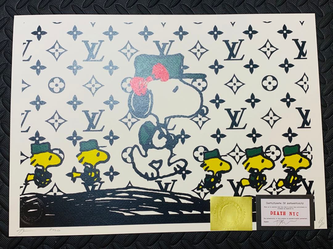 売約済!限定品 正規品DEATH NYC ポップアート ウッドストック