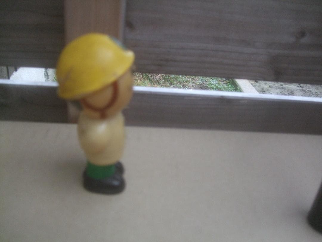 昭和レトロ★大成建設・ソフビ人形