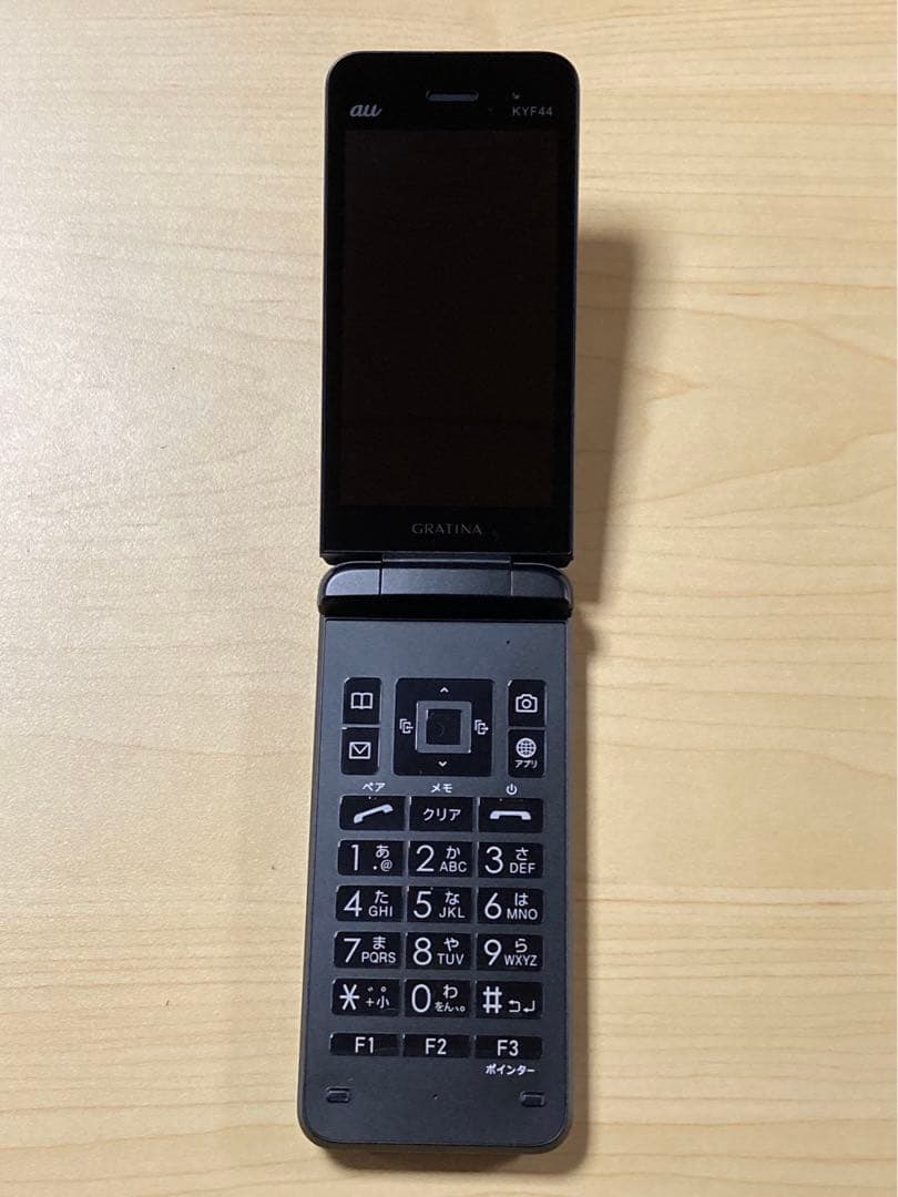 使用少 美品 GRATINA KYF44 au SIMフリー 法人 U1