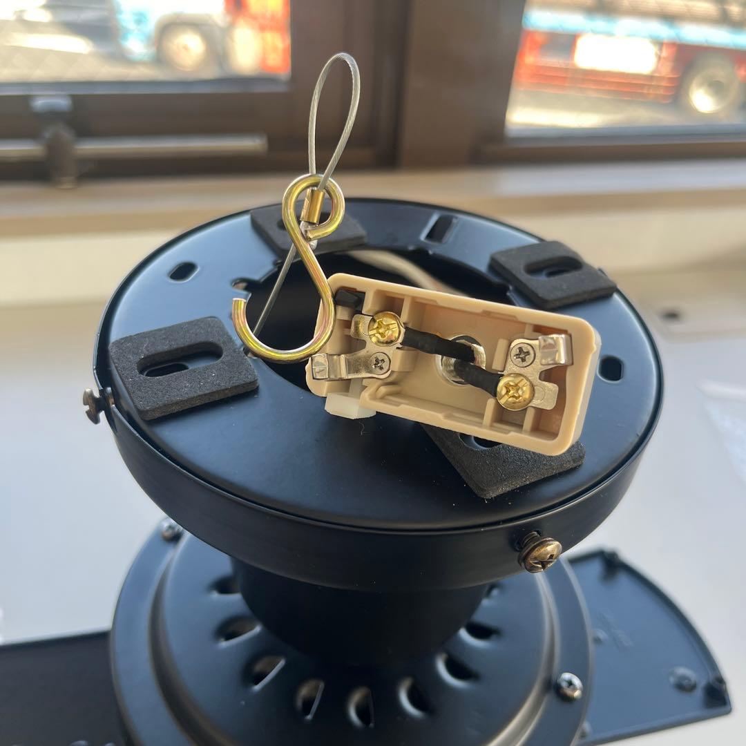 K シーリングファン ブラック　JAVAlO ELF JE-CF003-BK