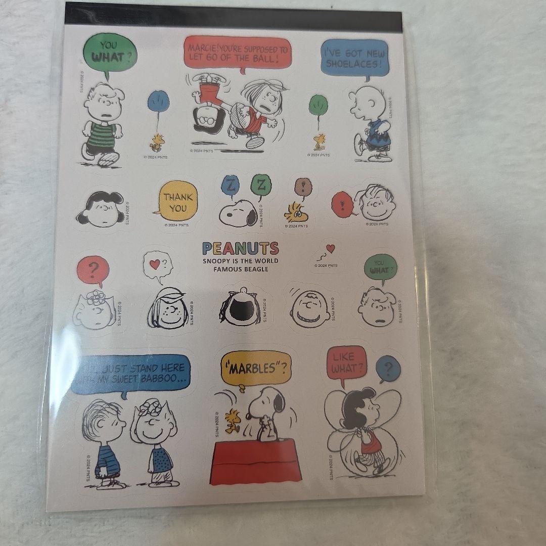 PEANUTS メモパッド 64シート 4デザイン