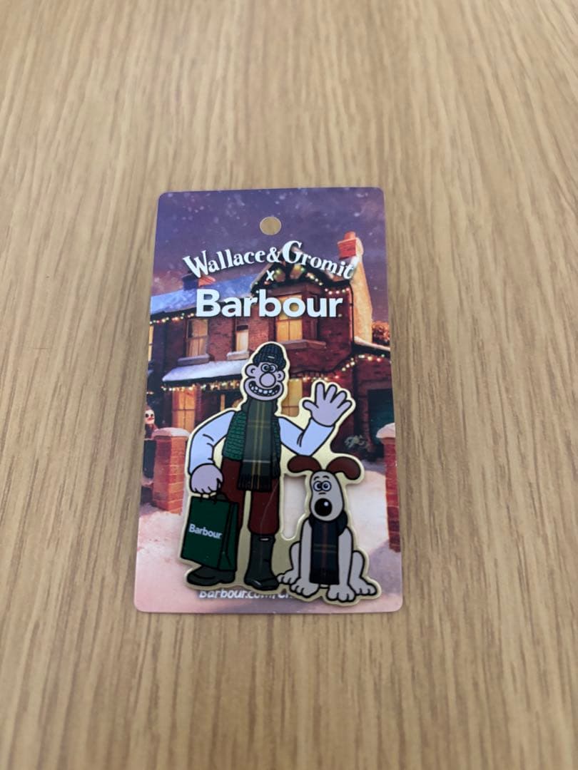 バブアー Barbour ピンバッジ ノベルティ ピンズ ２個セット