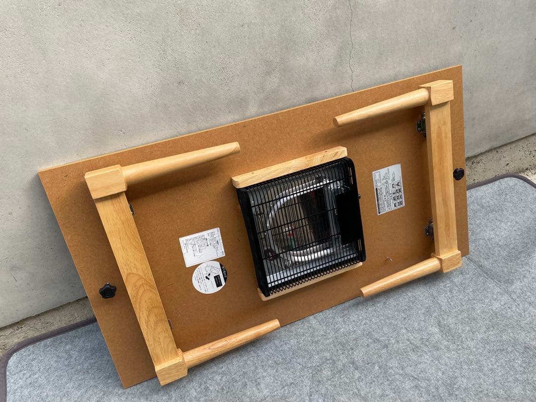 ナイスデザイン　ヤマソロ　折れ足　カジュアルコタツ