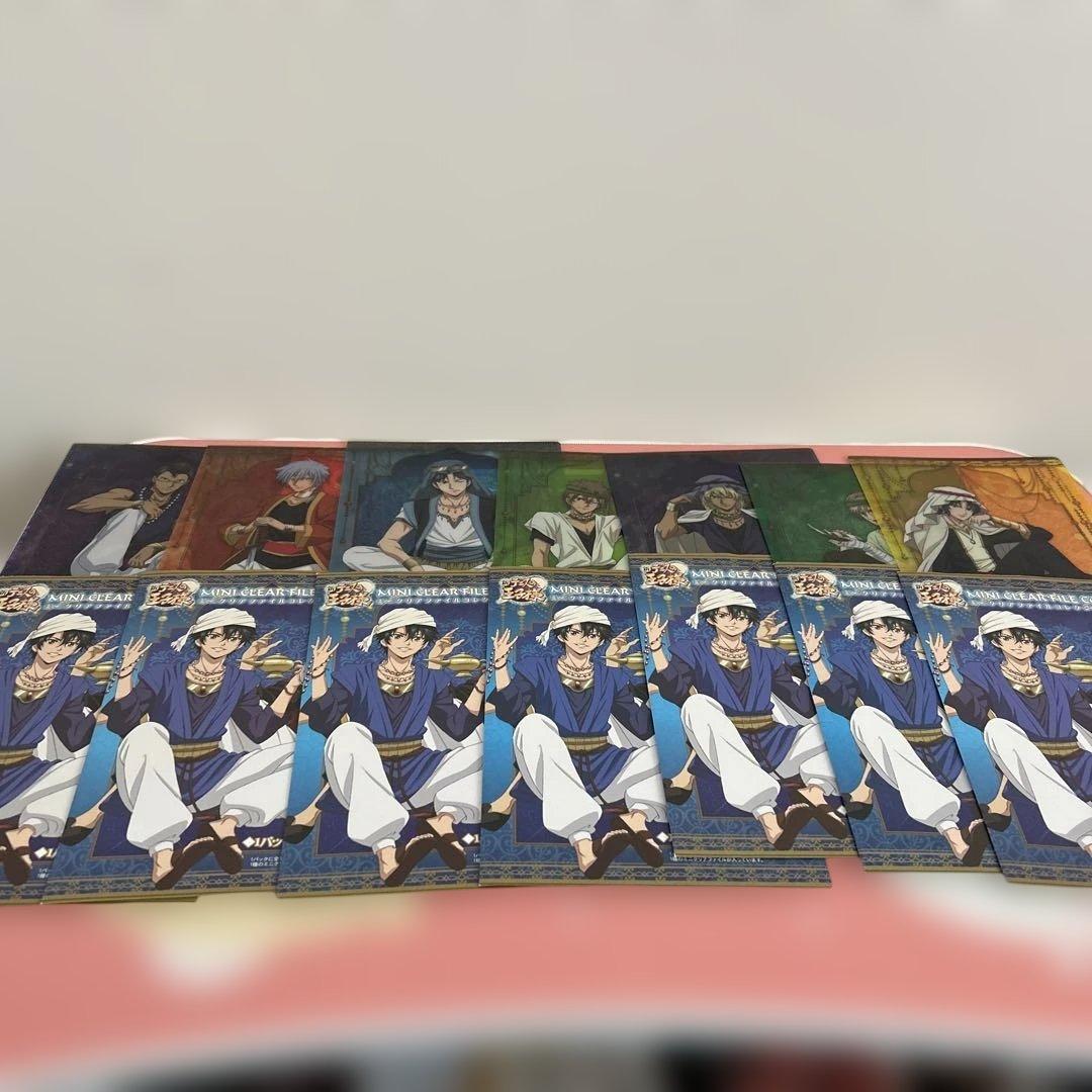 新テニスの王子様　アラビアン　ミニクリアファイルコレクション7種