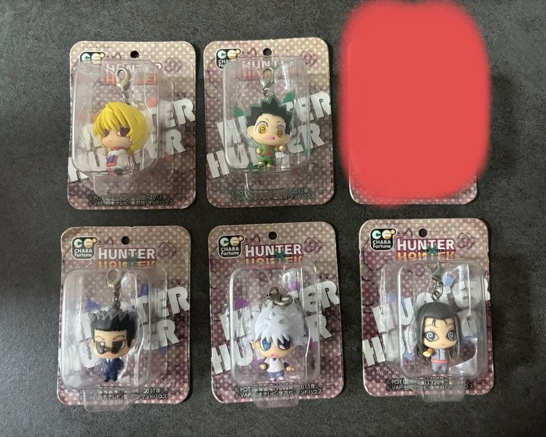 HUNTERXHUNTER ミニ フィギュア ちみメガチャーム 5個セット