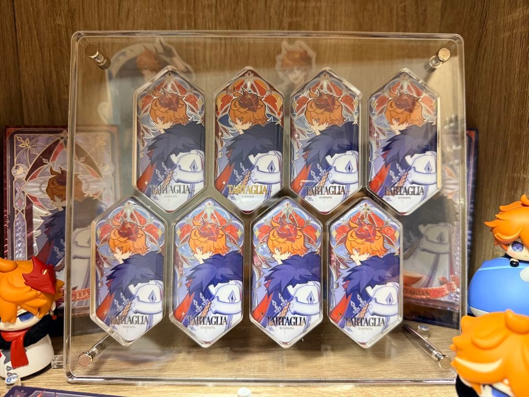 原神公式正規品　霜痕与権焰シリーズ　ファディ執行官　缶バッジ　召使