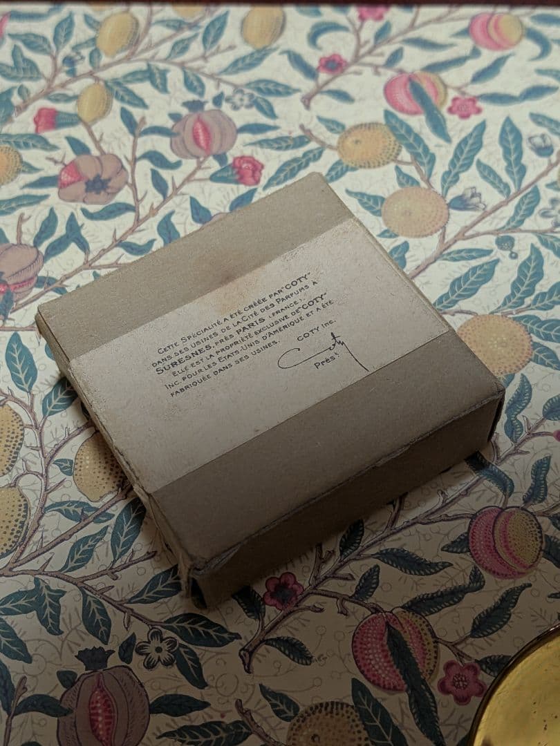 1910年代　ルネ・ラリックCoty 　限定コフレシリーズ　コンパクト　元箱付き