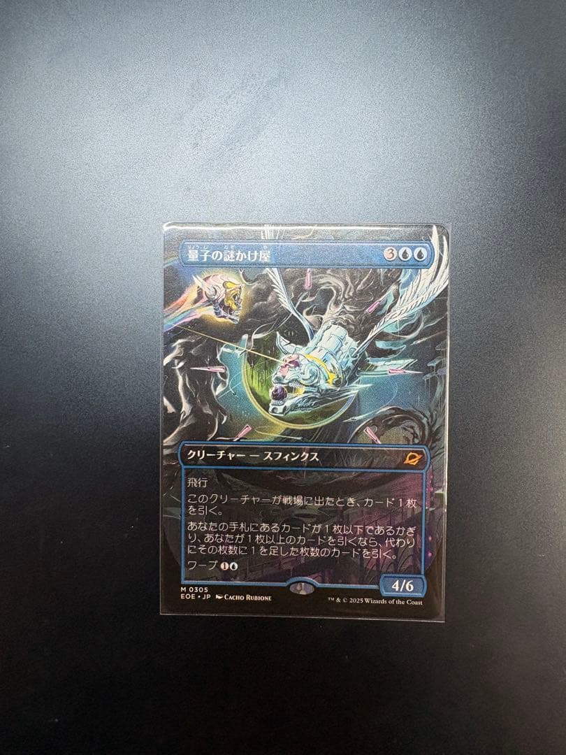 MTG 量子の謎かけ屋　ボーダーレス　日本語