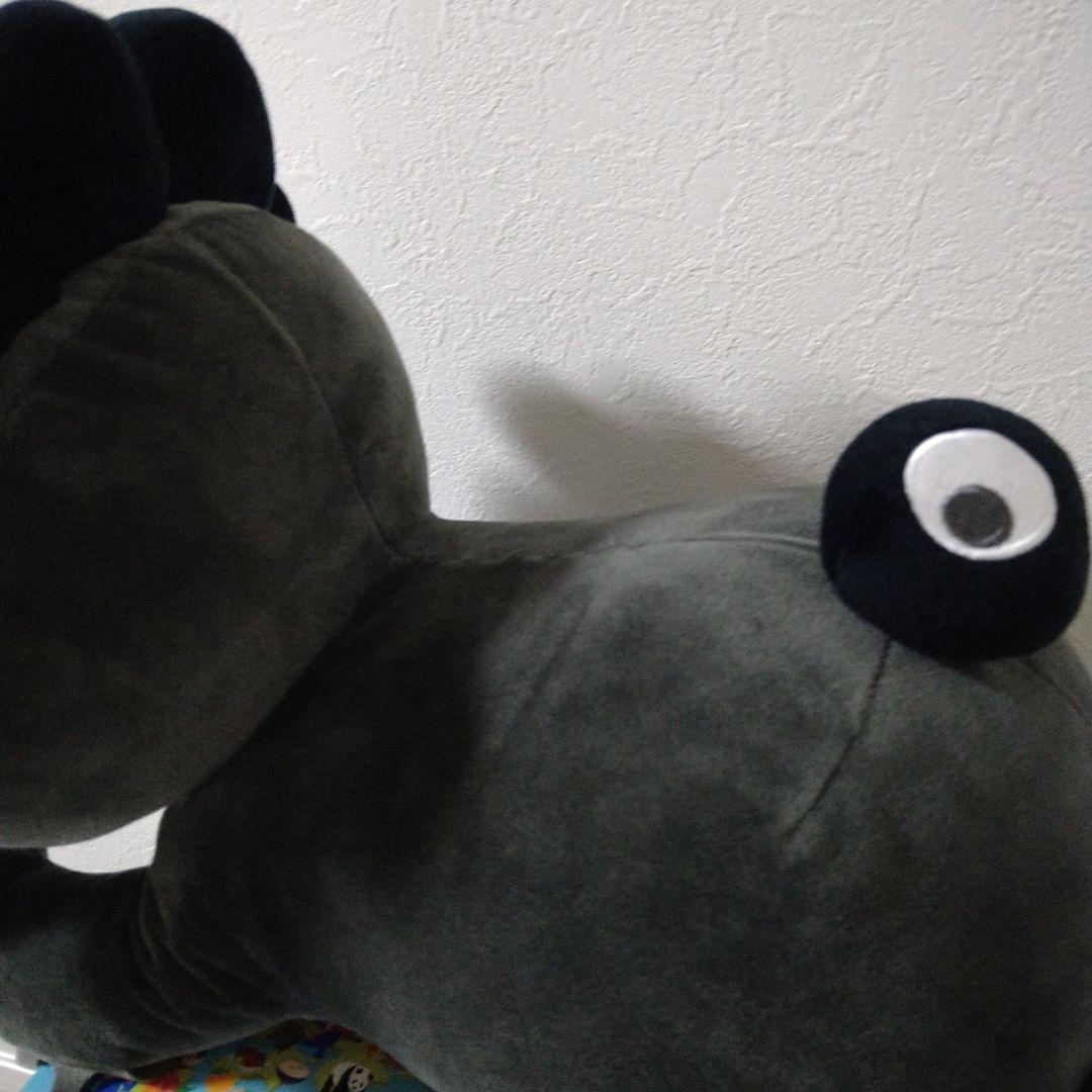 新品未使用✩タグ付✩黒 ミャクミャク 這型 ぬいぐるみ Lサイズ✩.*˚
