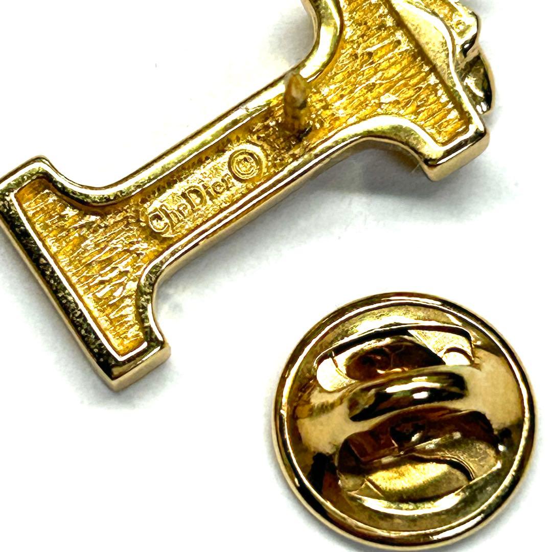 【極美品✨】クリスチャンディオール ブローチ 蜂 bee ロゴ ヴィンテージ
