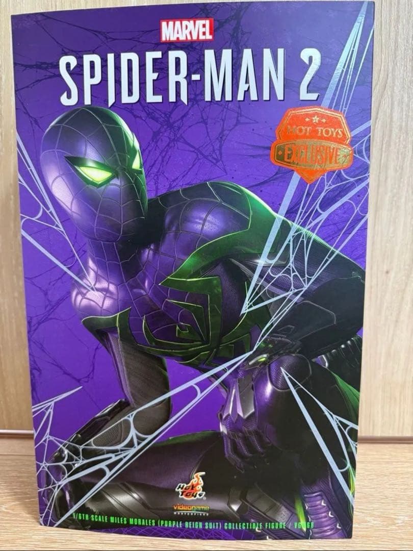 ホットトイズ VGM68 スパイダーマン マイルズ・モラレス パープルレイン