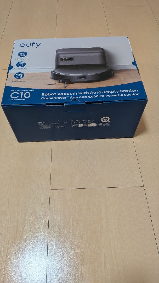 【1/7まで限定価格】ロボット掃除機 Anker Eufy C10 新品