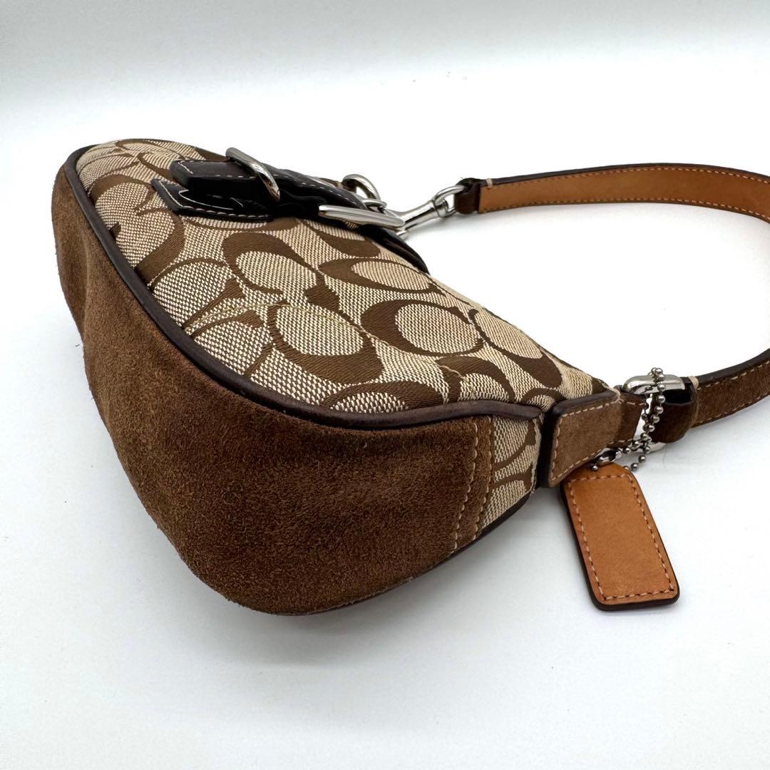 バッグ COACH SOHO shoulder bag signature mini