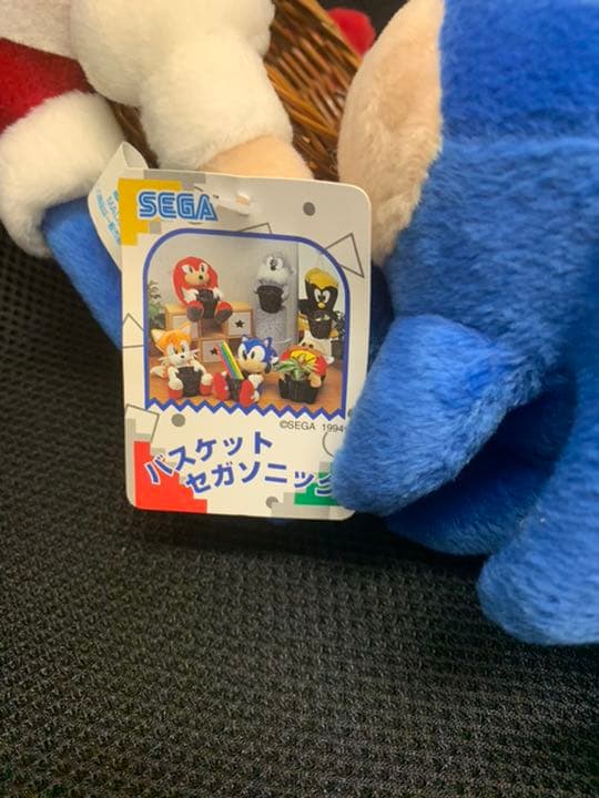 SEGA セガソニック バスケット ぬいぐるみ
