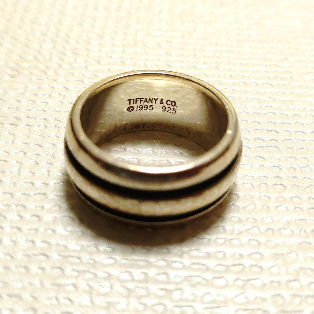 Tiffany & Co. ダブルラインリング 925シルバー