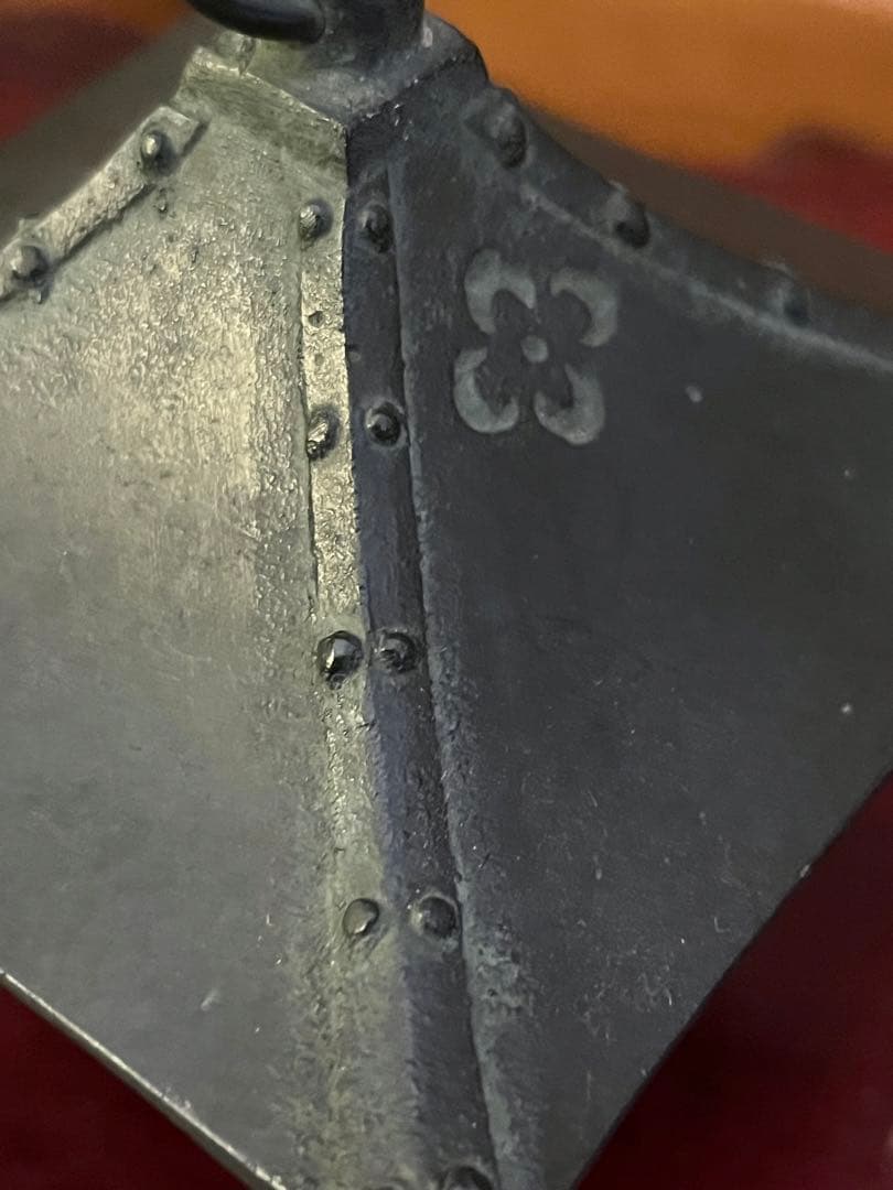 希少和風インテリアミニオブジェ　アンティークオブジェ　菊御紋入り靖國神社饗膳記念