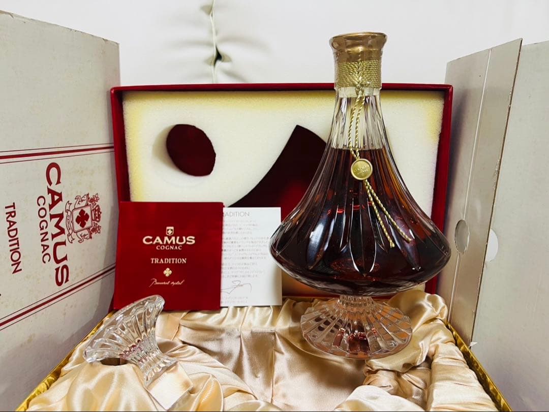 カミュ トラディション　バカラ　クリスタル　替栓　冊子　化粧箱　外箱付き！未開封