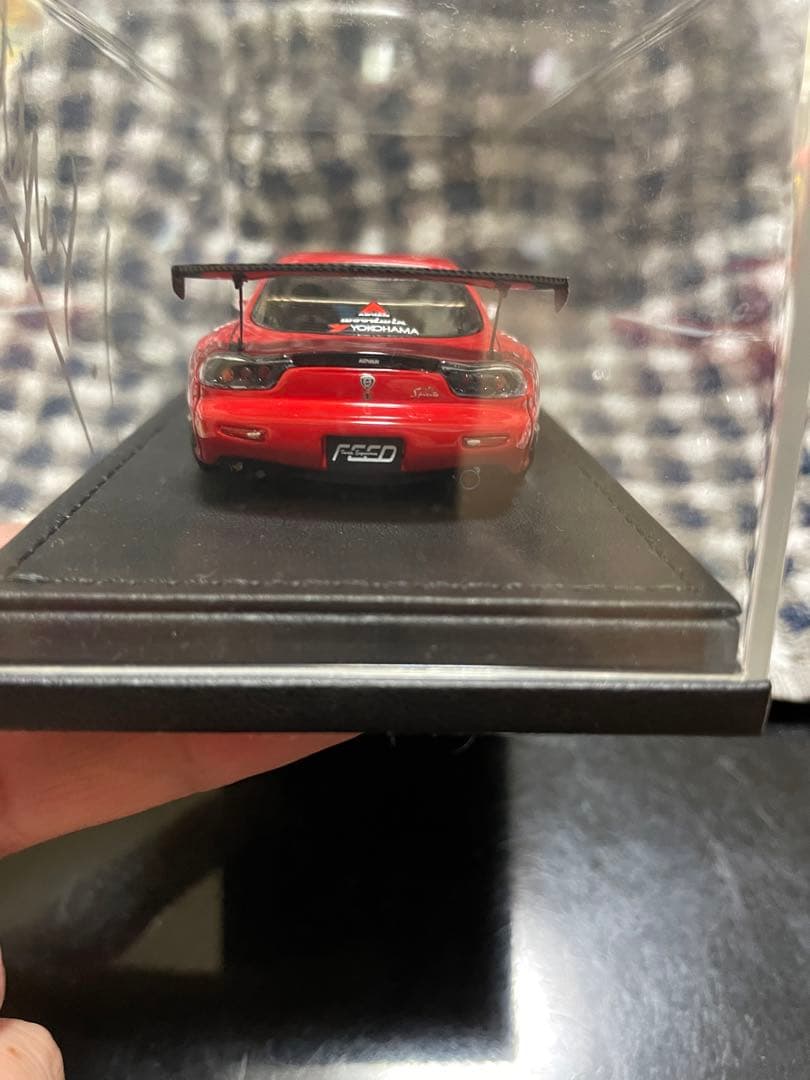 イグニッションモデル　FD3S 魔王号　レッド　1/43