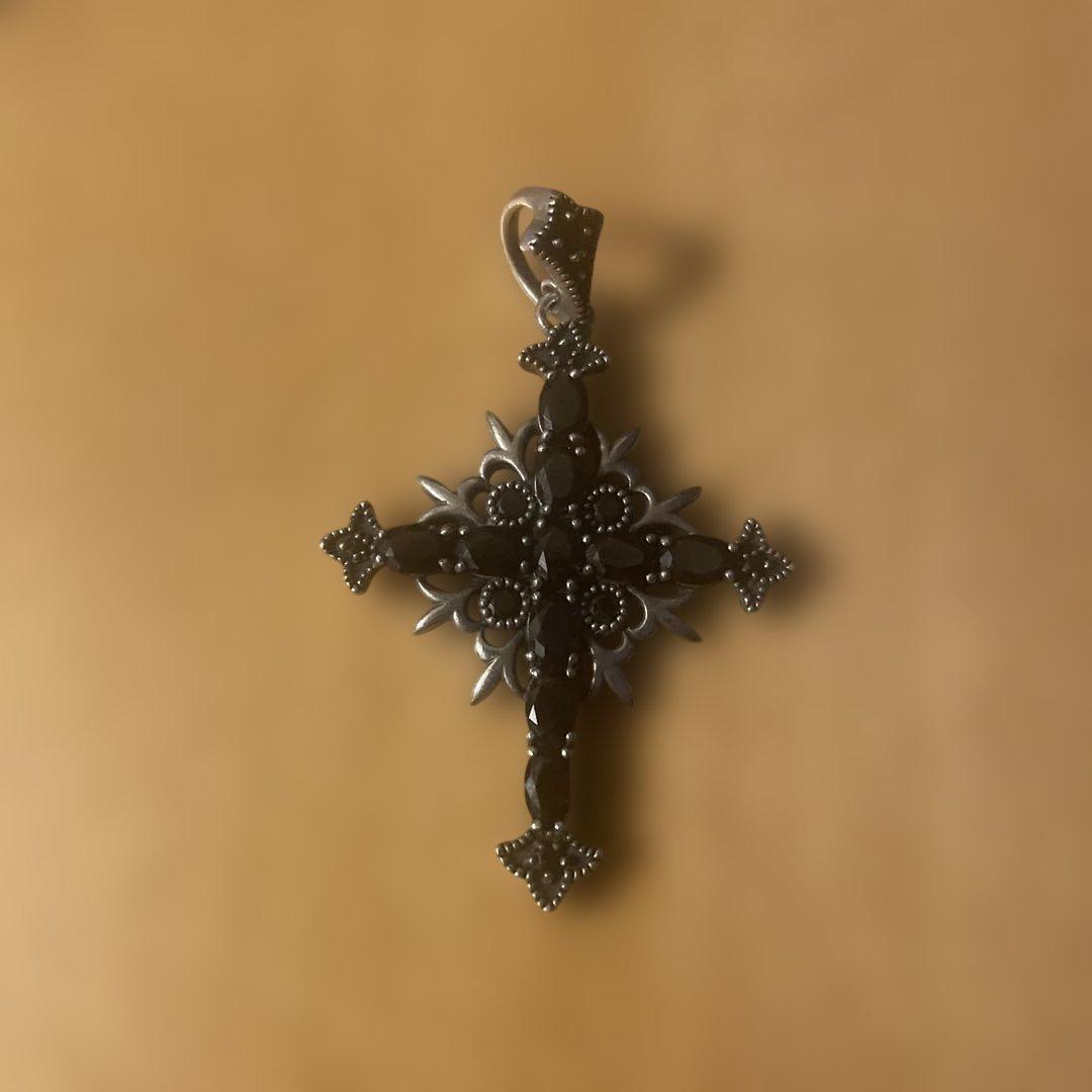 Justin Davis クロス型ペンダント 925