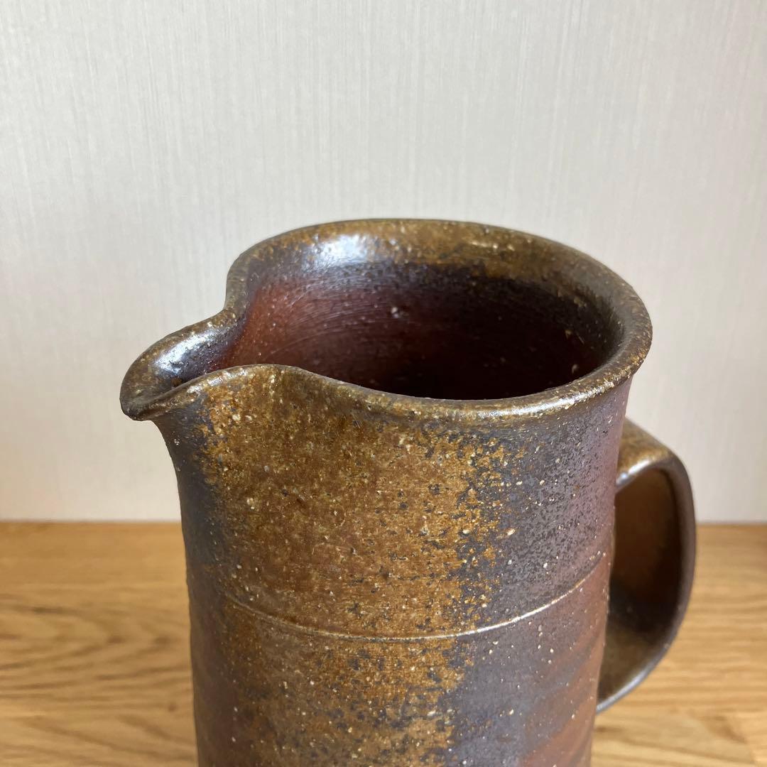 備前焼　水差し　ピッチャー