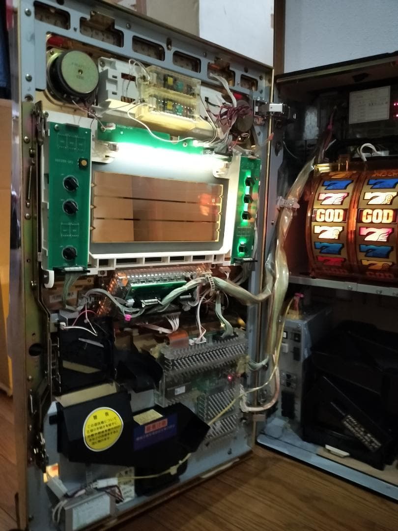 【パチスロ実機】ミズホ★ゴールドXR【フルオートプレイ機能付不要機付】レア