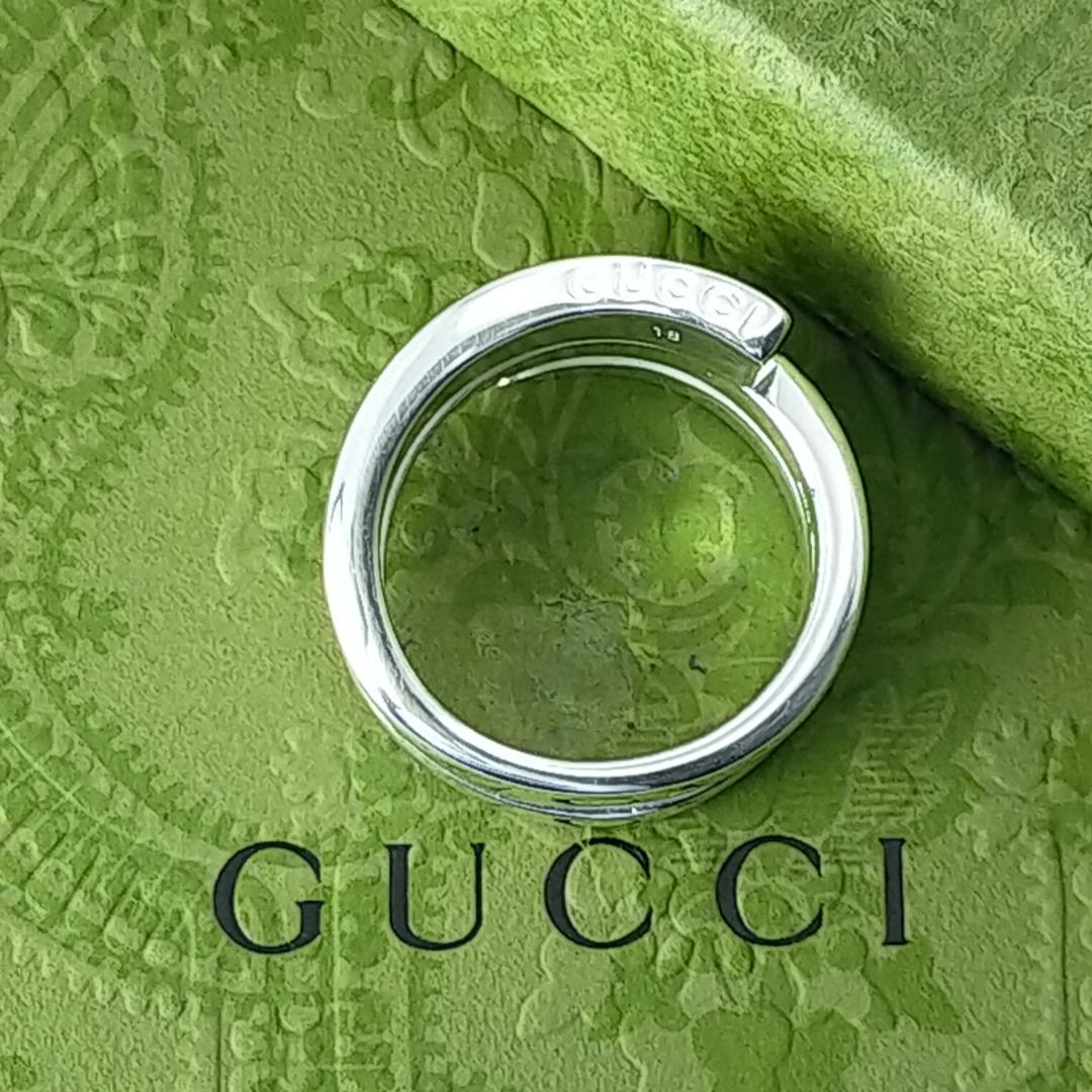◆SALE◆【GUCCI】スネーク　スパイラル　リング　１７号　2470