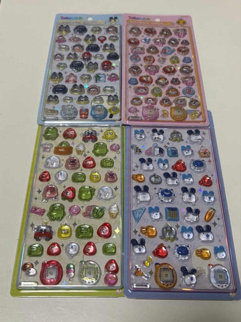 【正規品】ボンボンドロップシール　たまごっち4種セット